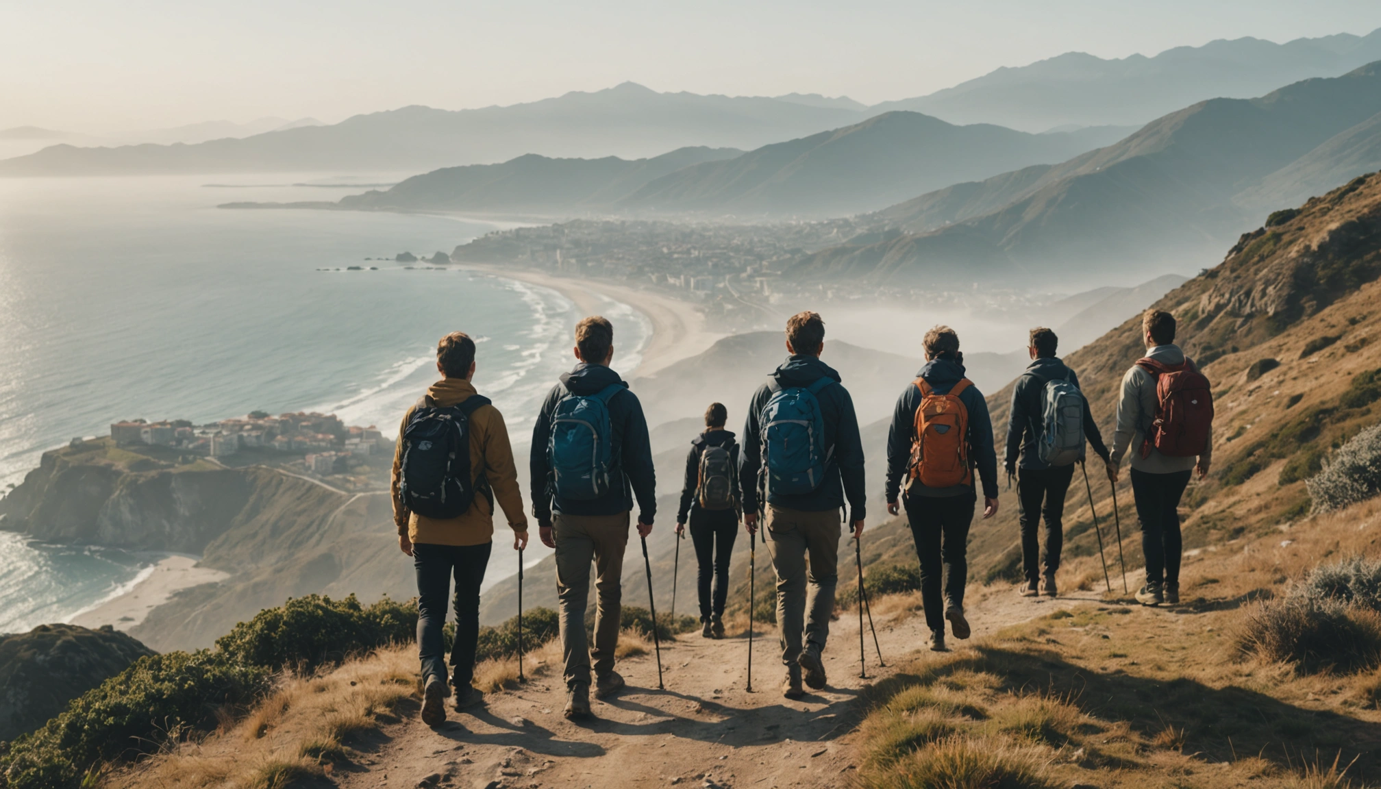Trekking corporativo en La Serena y el Valle del Elqui: rutas, grupos de 20 a 100 personas y guías certificados